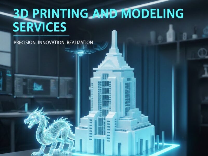 3D Printing and Modeling Services